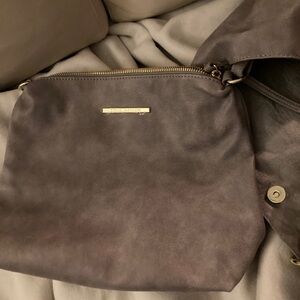 Taupe  Tote with Chain Handles and Tassel; bag in bag
NWT